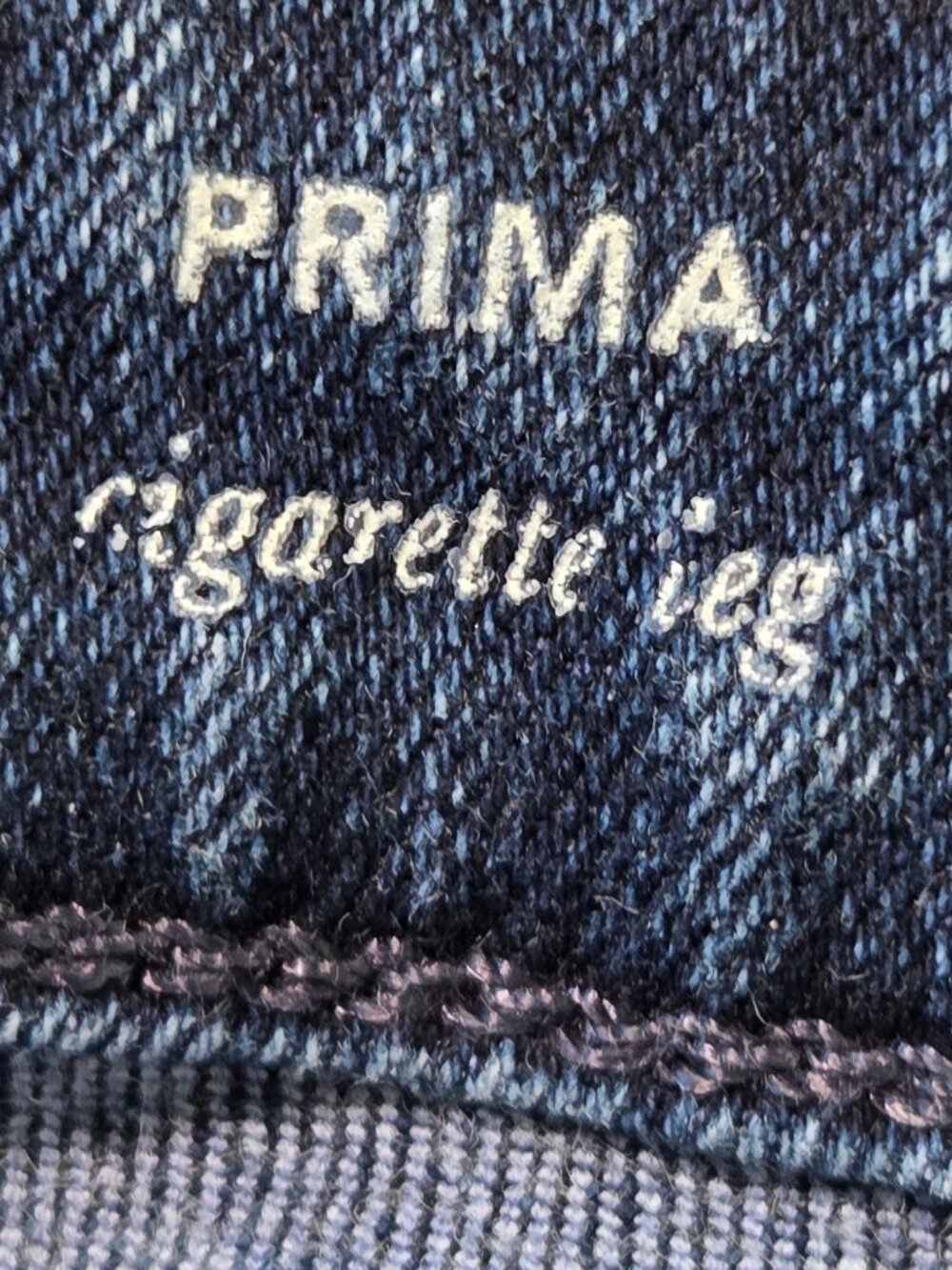 AG Adriano Goldschmied Prima Jeans Womens 29R Dark Wash Slim Cigarette Stretch D - Picture 4 of 10